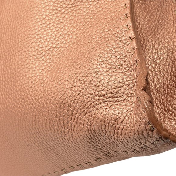 FENDI Pink Leather Shoulder Bag - Picture 3 of 7